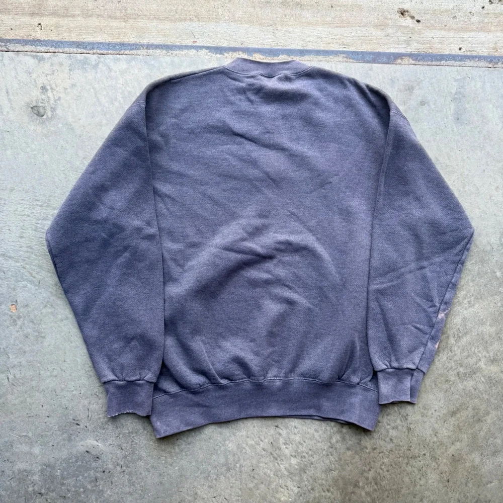 Vintage JanSport University of Virginia UVA Sweatshirt Navy Blue Mens Large